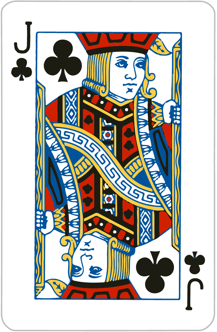 Jack of clubs