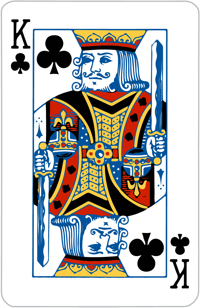 King of clubs
